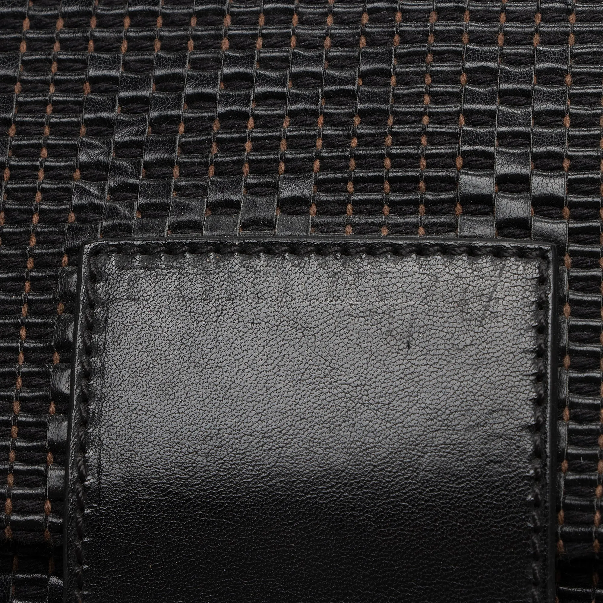 Fendi Woven Zucca Leather Forever Large Shoulder Bag (SHF-QqfMFO)