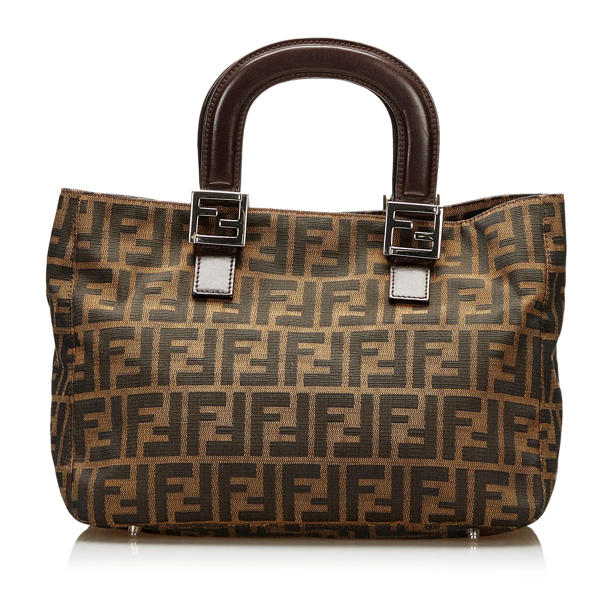 Fendi Zucca Canvas Handbag (SHG-35839)