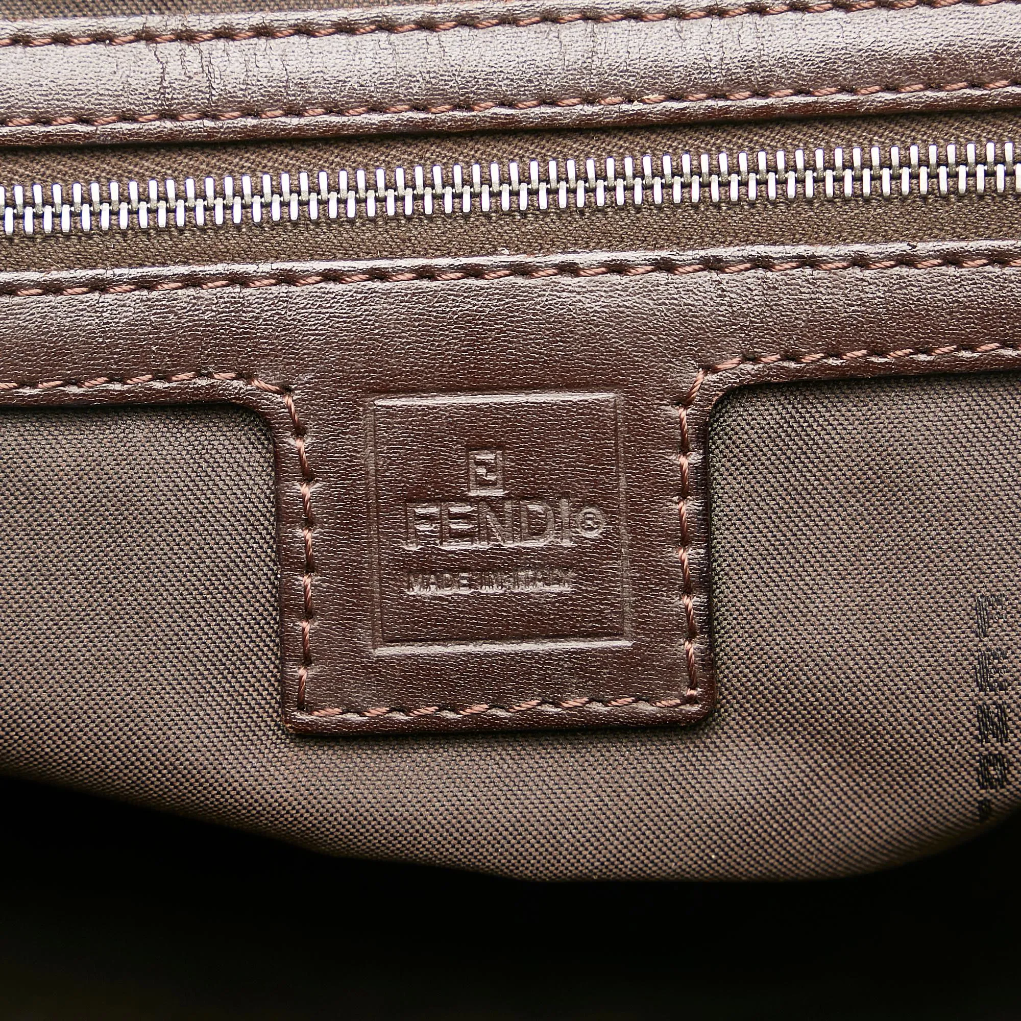 Fendi Zucca Canvas Handbag (SHG-35839)