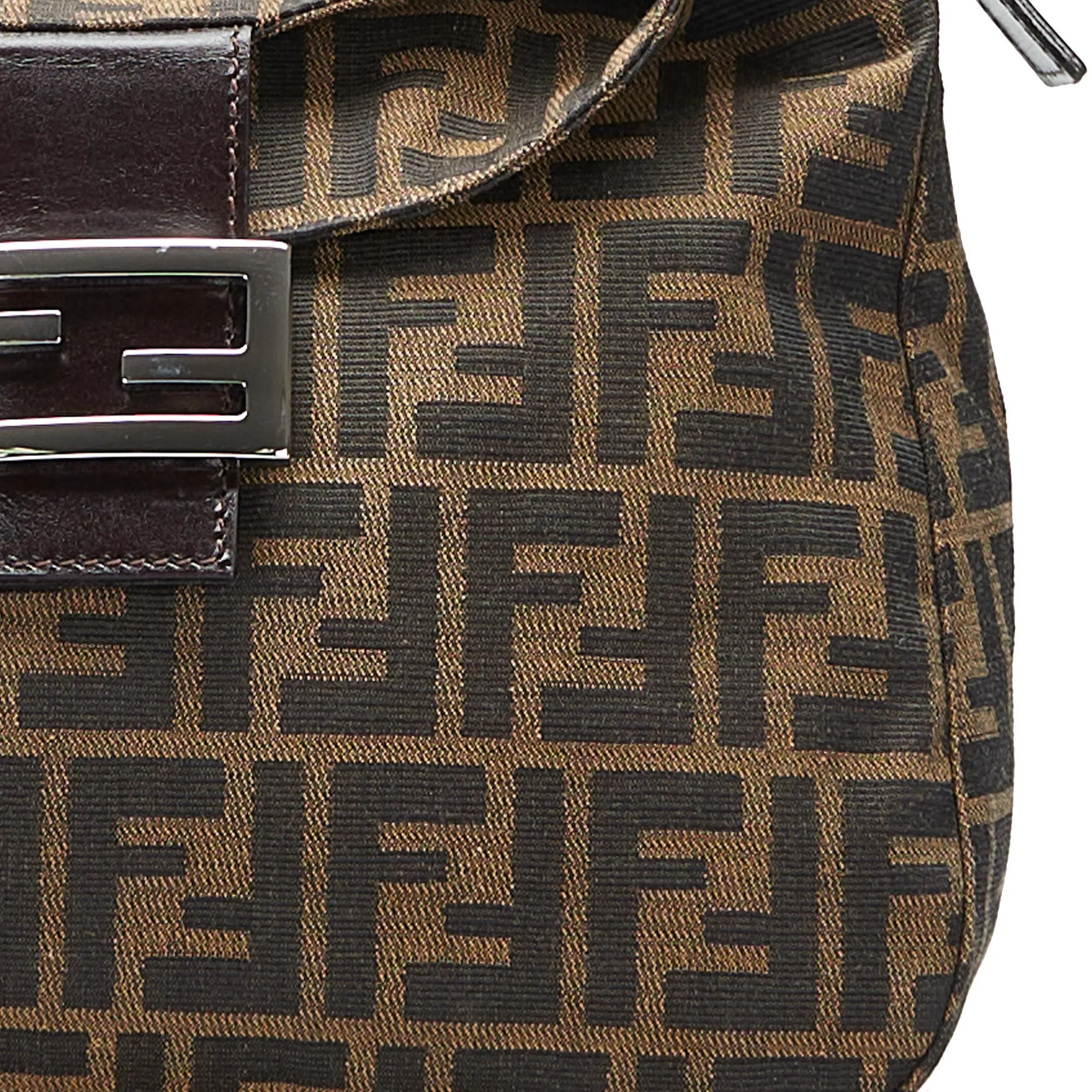 Fendi Zucca Canvas Handbag (SHG-37492)