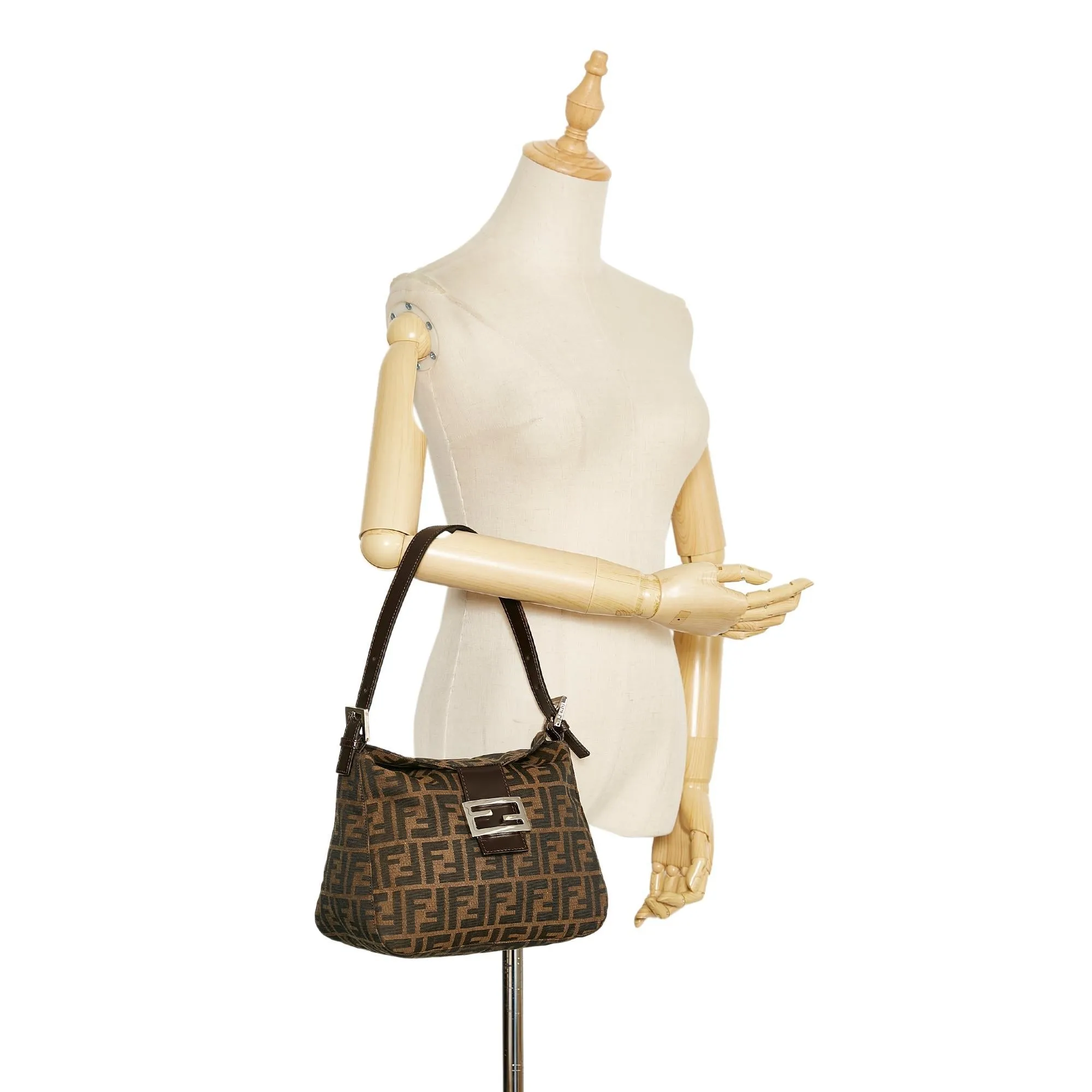 Fendi Zucca Canvas Handbag (SHG-37492)