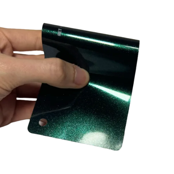 Gloss Metallic Jade Green Vinyl Wrap
