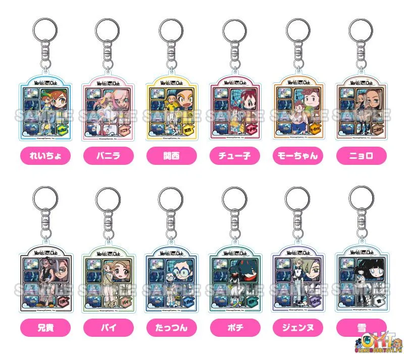 Good Smile Company World's End Club Acrylic Keychains (Chuko)