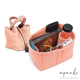 Hermes Picotin Bag Models Organizer Insert, Bag Organizer with Single Bottle and Pen Holders