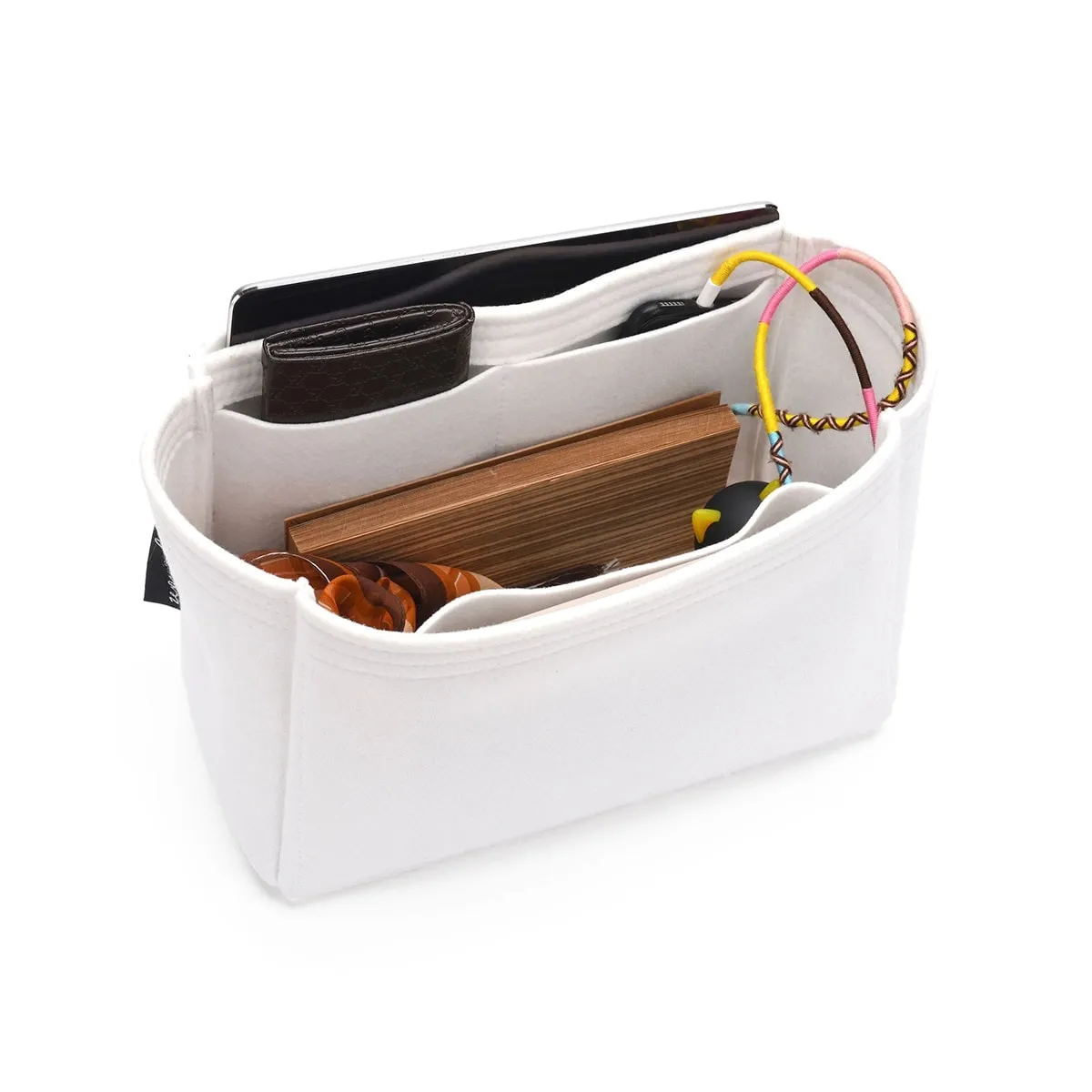 Hermes Picotin Bag Models Organizer Insert, Classic Model Bag Organizer with Ipad Pocket