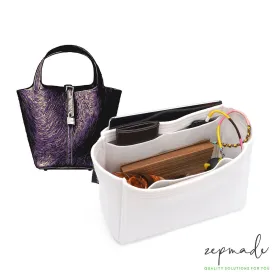 Hermes Picotin Bag Models Organizer Insert, Classic Model Bag Organizer with Ipad Pocket