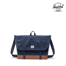 Herschel Cove Messenger 22,5L Bags - Navy/Saddle Brown