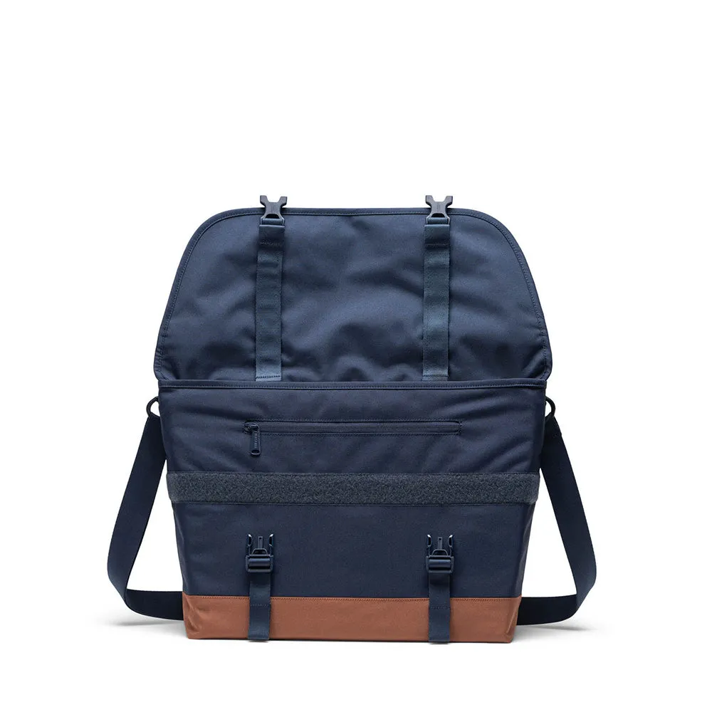 Herschel Cove Messenger 22,5L Bags - Navy/Saddle Brown