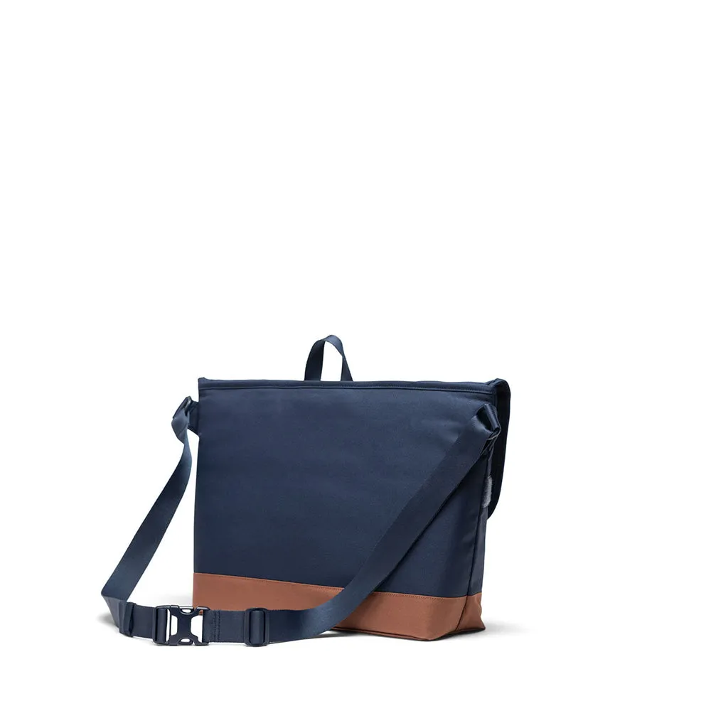 Herschel Cove Messenger 22,5L Bags - Navy/Saddle Brown
