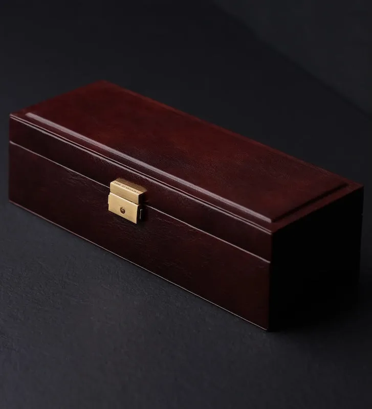 Herzog - Leather Watch Box, Watch Organizer