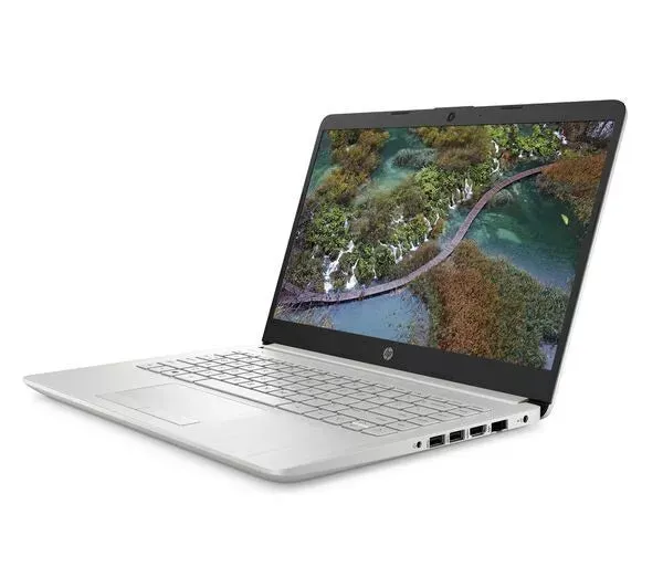 HP 14-cf2517sa Laptop - Intel Pentium Gold 6405U, 4GB RAM, 128GB SSD, Silver