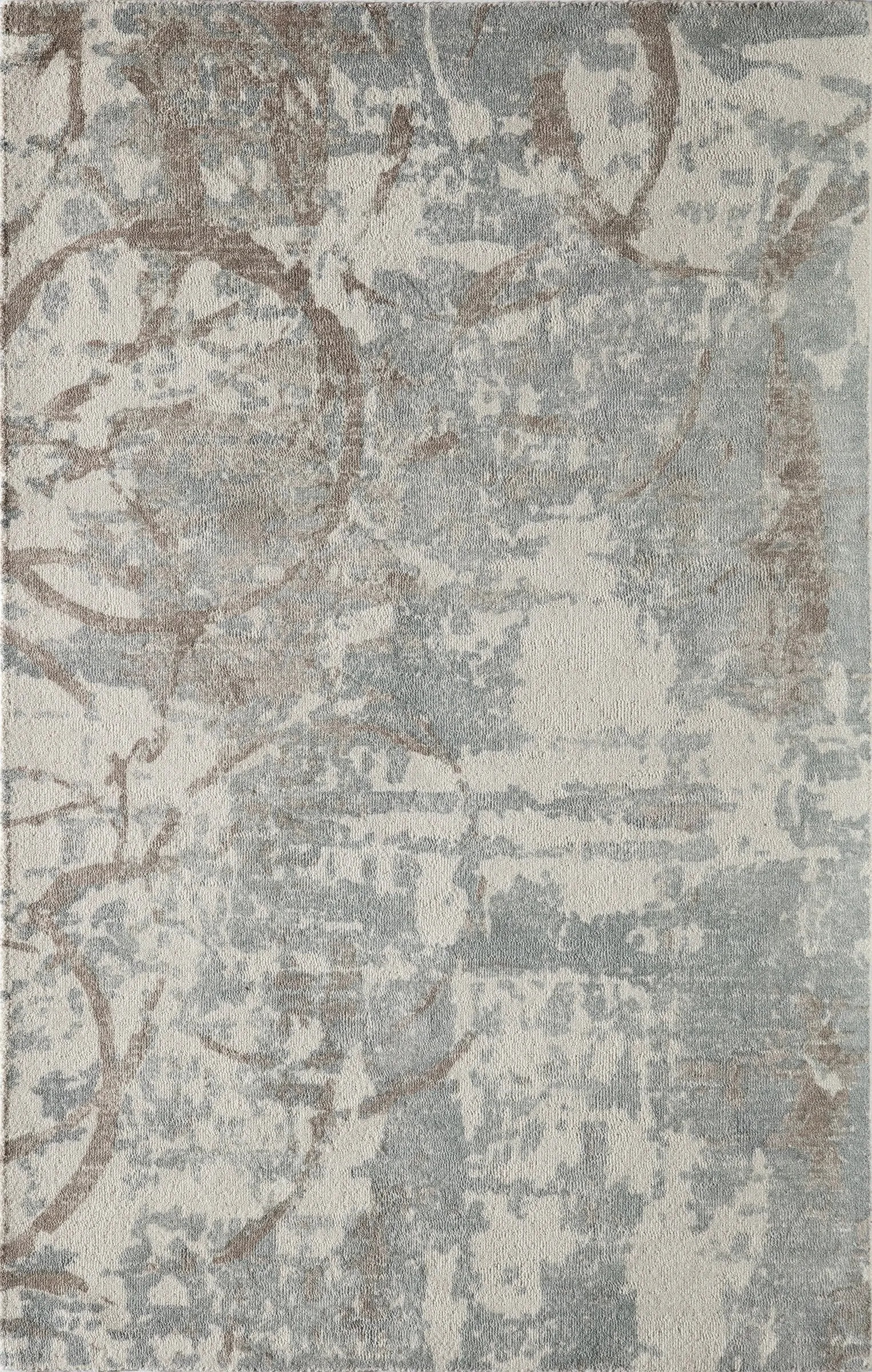 Illusions Hand Tufted Lamb's Wool Indian Area Rug