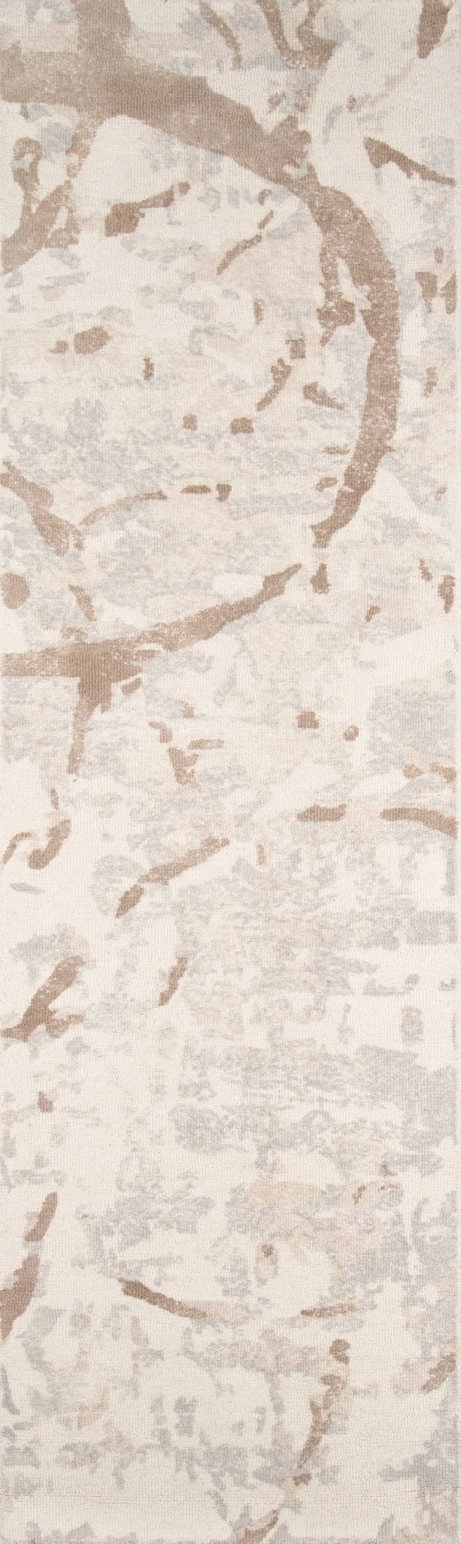 Illusions Hand Tufted Lamb's Wool Indian Area Rug