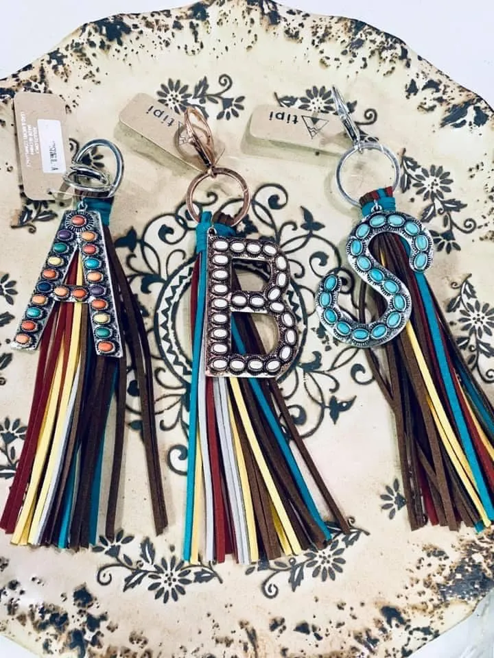 Initial Keychains