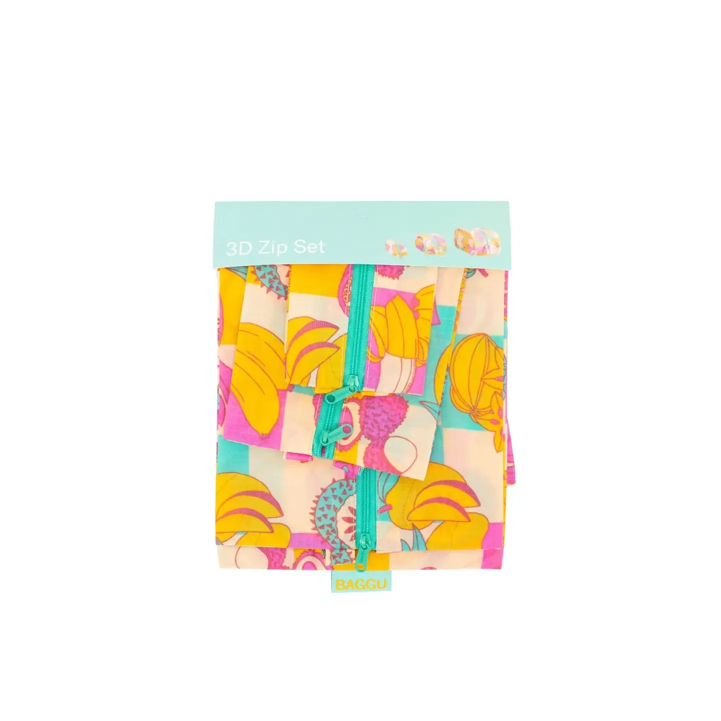 JANA LAM 3D Zip set-Fruit Salad