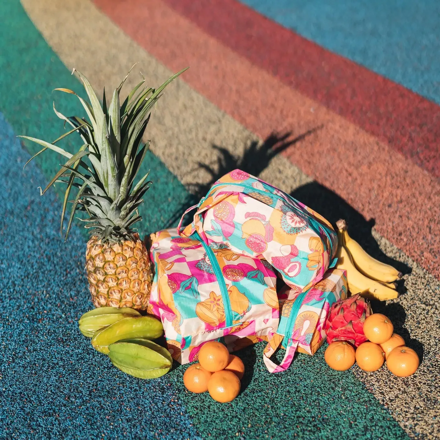 JANA LAM 3D Zip set-Fruit Salad