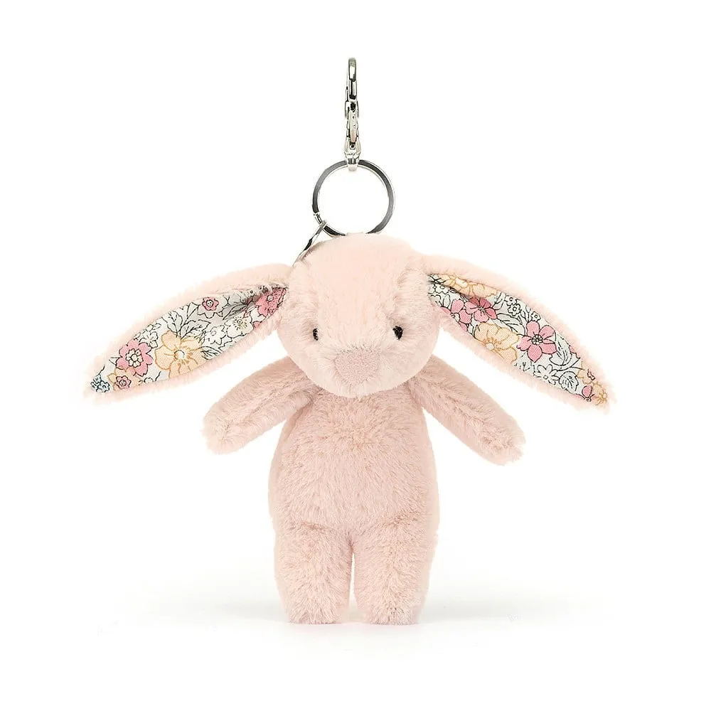 Jellycat Bashful Blossom Bunny Blush Bag Charm