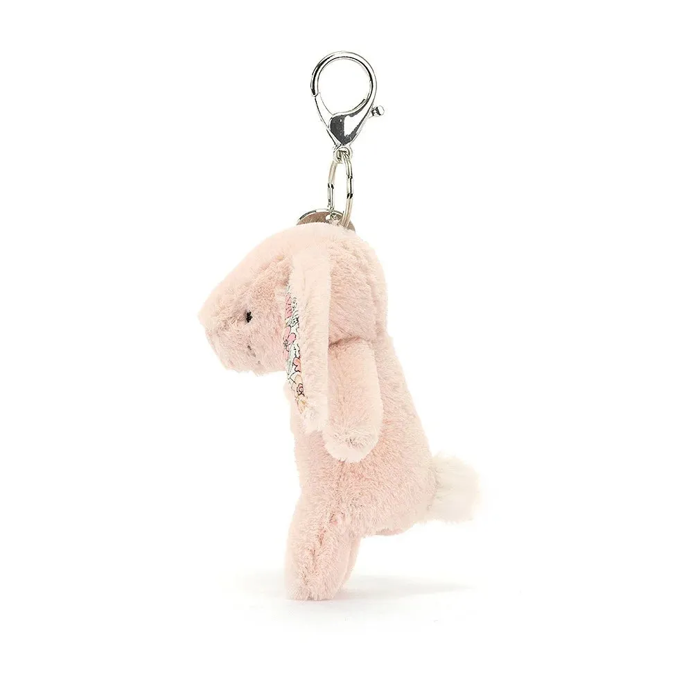 Jellycat Bashful Blossom Bunny Blush Bag Charm