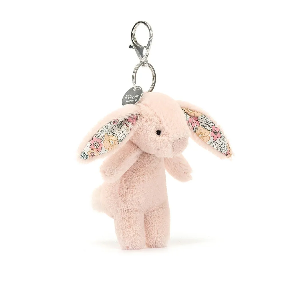 Jellycat Bashful Blossom Bunny Blush Bag Charm
