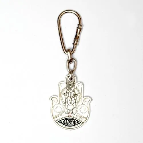 Jeweled Hamsa Keyrings & Keychains