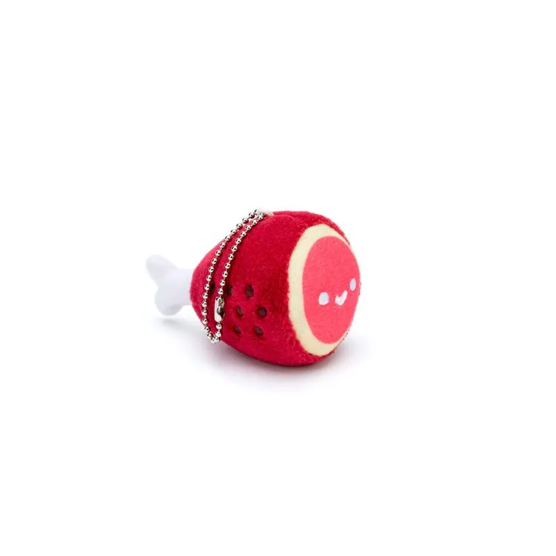 Kawaii Food Party - Hambone Plush Charm by 100% Soft