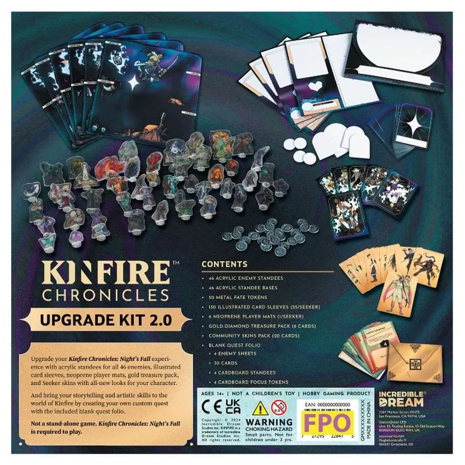 Kinfire Chronicles: Night's Fall Upgrade Kit 2.0