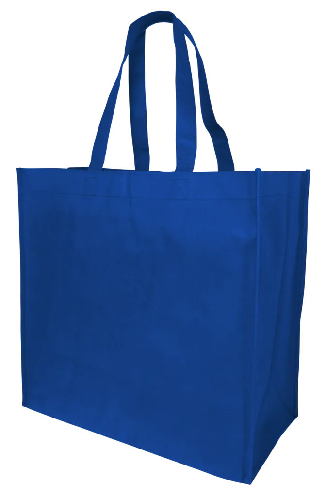 Large Polypropylene Grocery Tote Bag W/Gusset - GN38