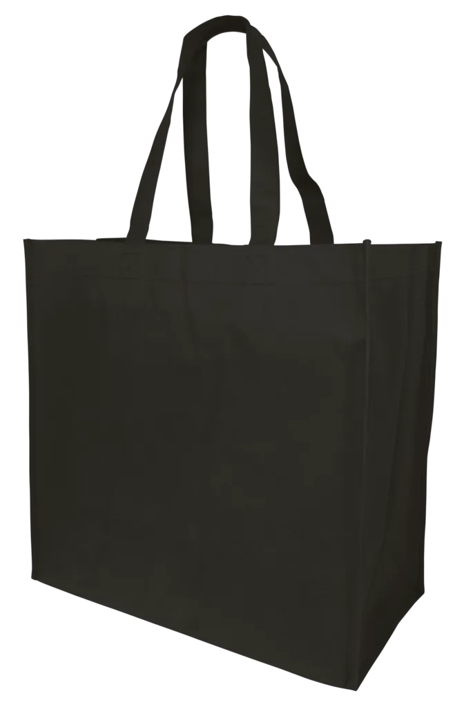 Large Polypropylene Grocery Tote Bag W/Gusset - GN38
