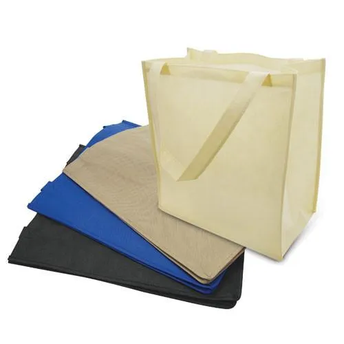 Large Polypropylene Grocery Tote Bag W/Gusset - GN38