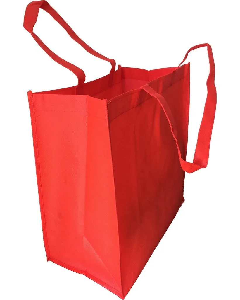 Large Polypropylene Grocery Tote Bag W/Gusset - GN38