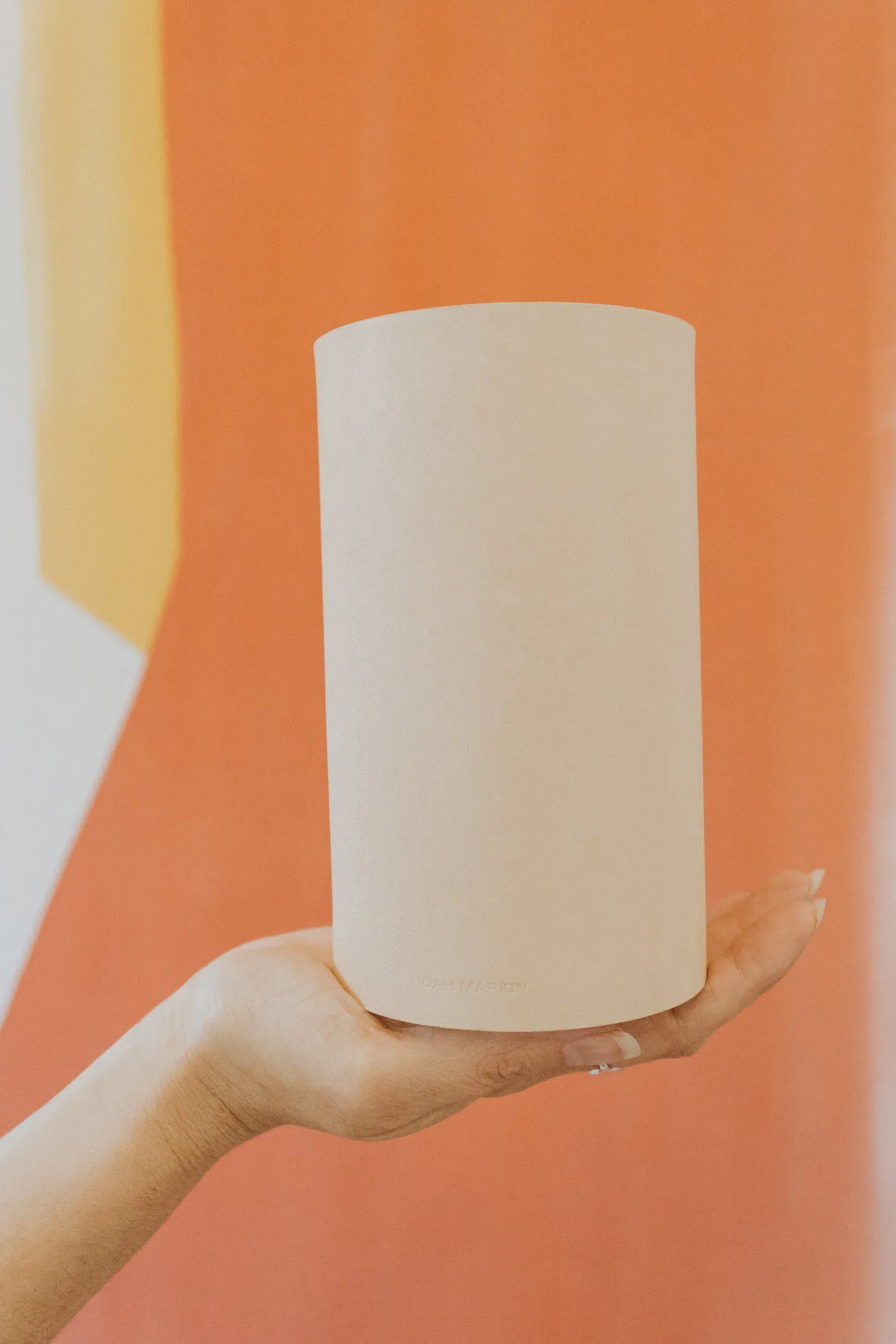 Leather Vase