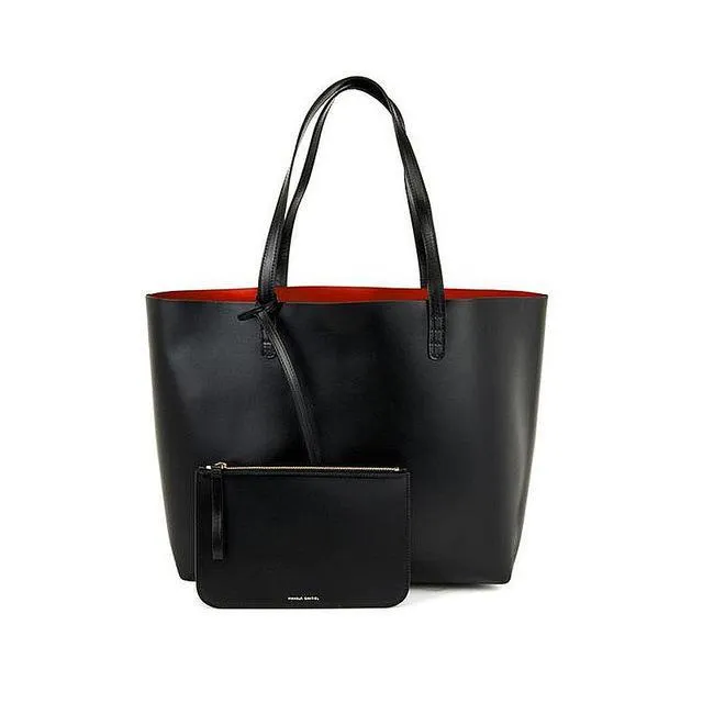 MANSURSTUDIOS women leather  tote bag,