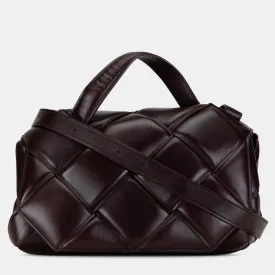Maxi Intrecciato Padded Top Handle Bag