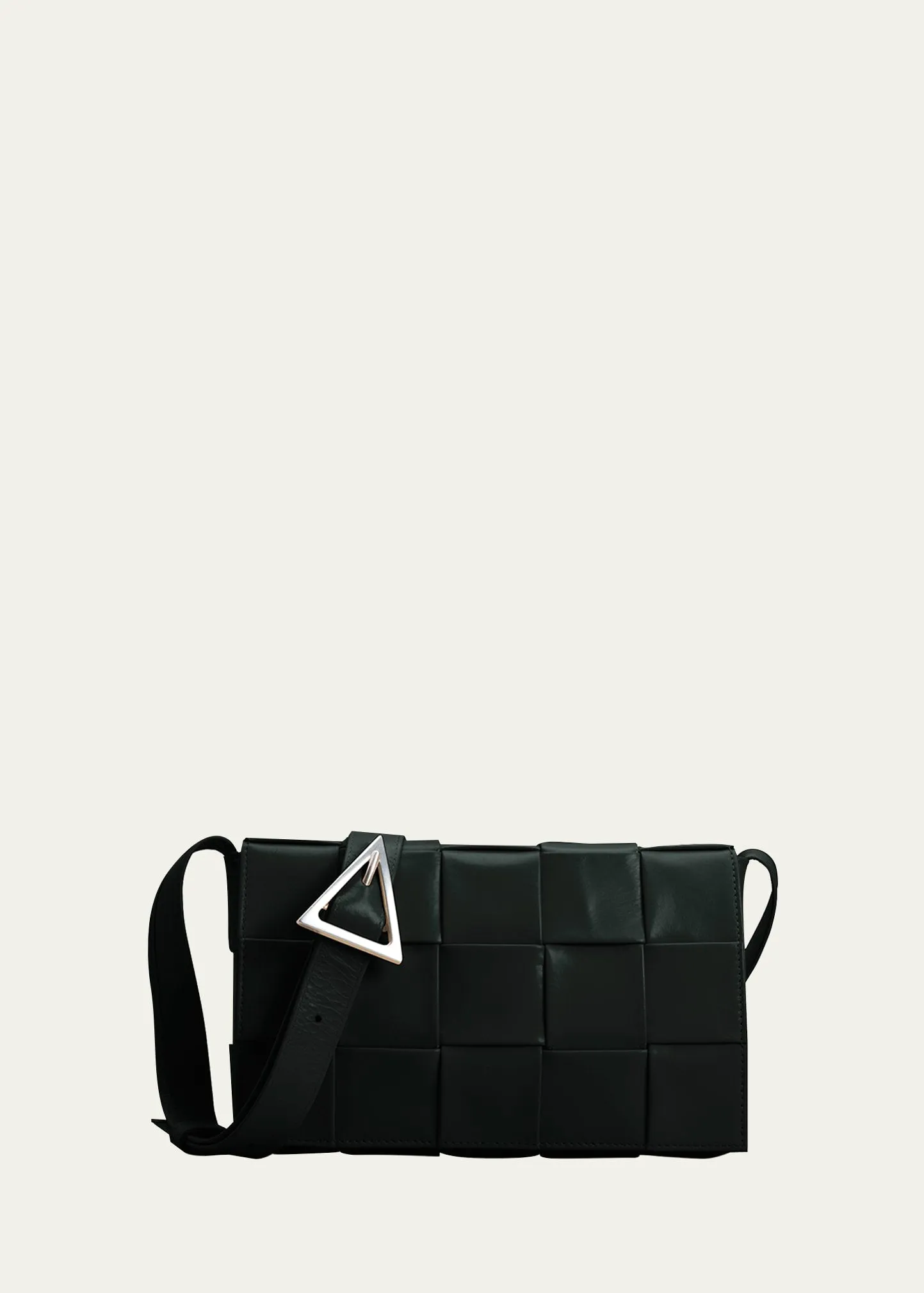 Men's Leather Cassette Crossbody Bag
