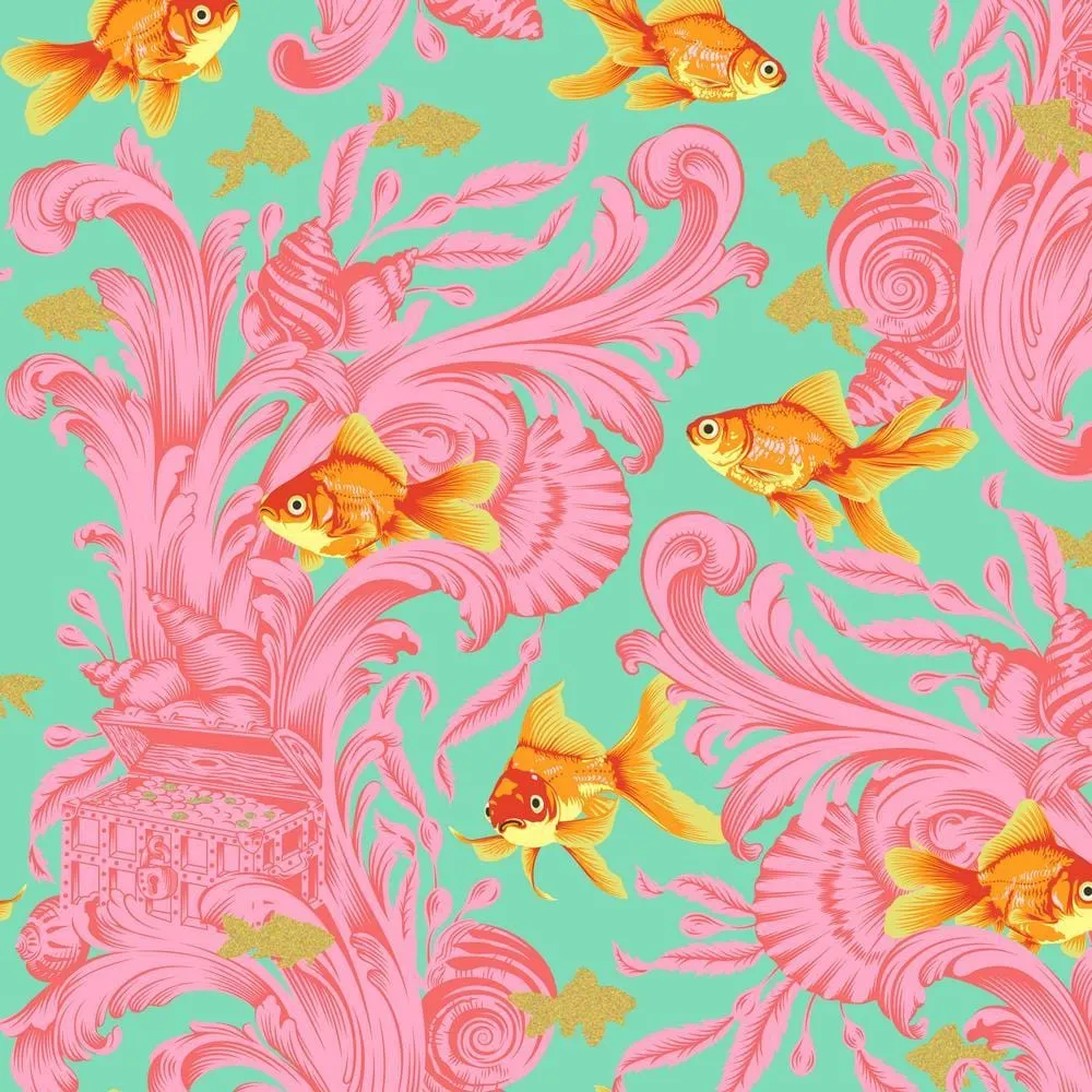 Metallic Besties - Treading Water Blossom
