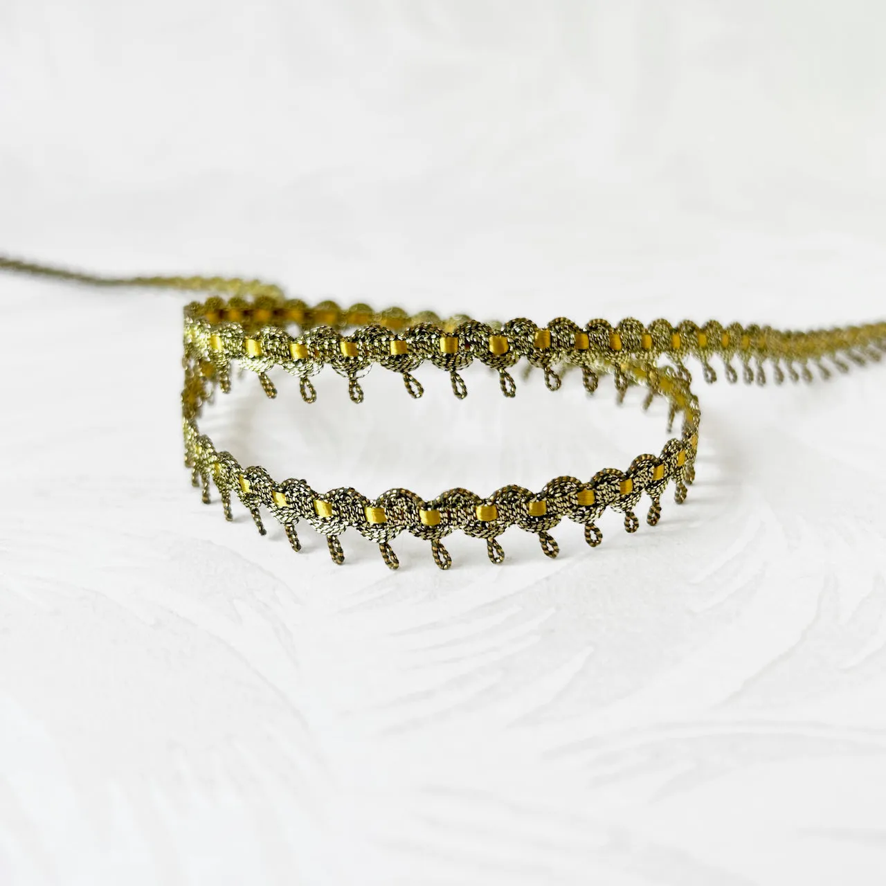 Metallic Braid w/Inset - Multiple Colorways