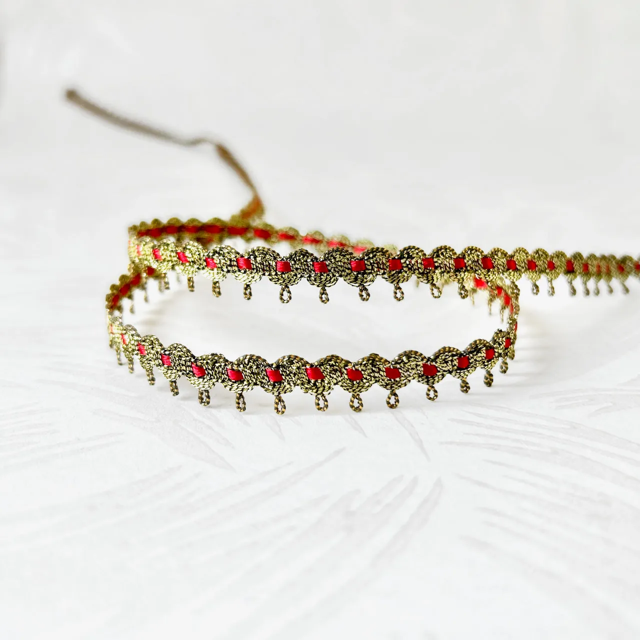 Metallic Braid w/Inset - Multiple Colorways
