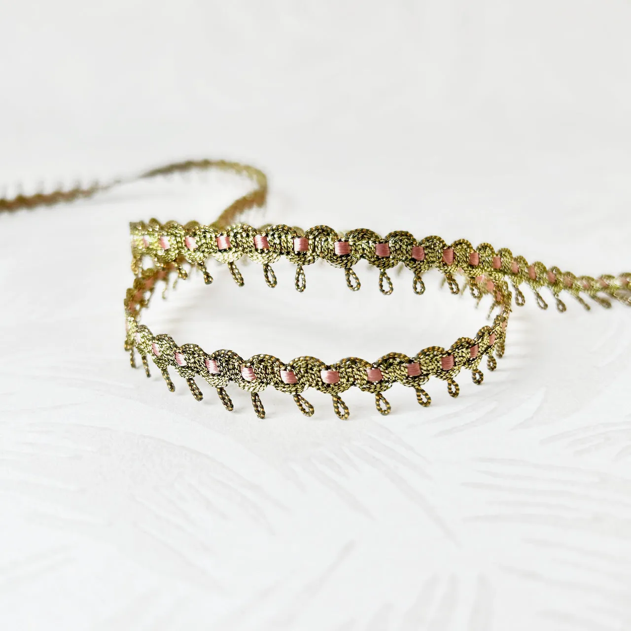 Metallic Braid w/Inset - Multiple Colorways