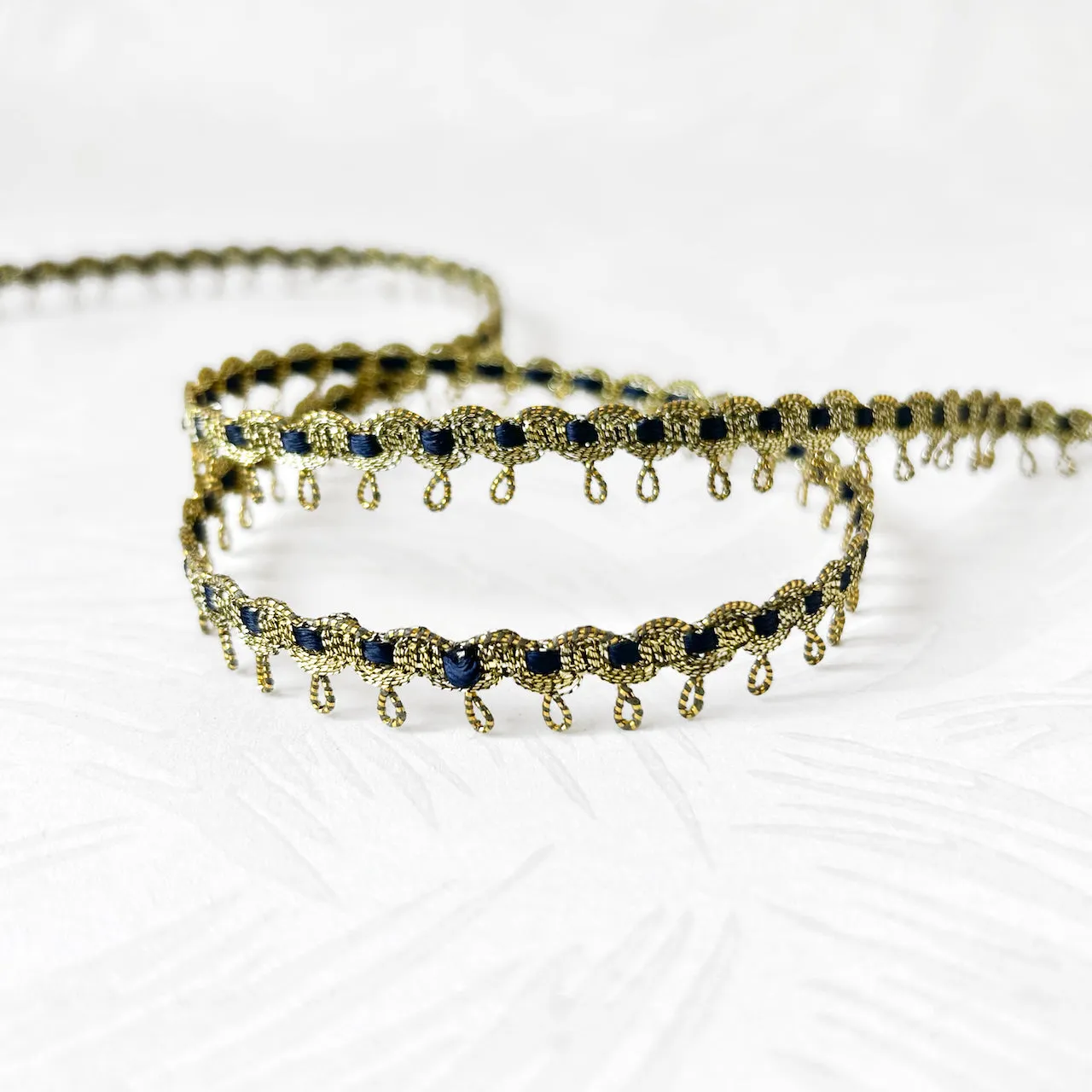 Metallic Braid w/Inset - Multiple Colorways