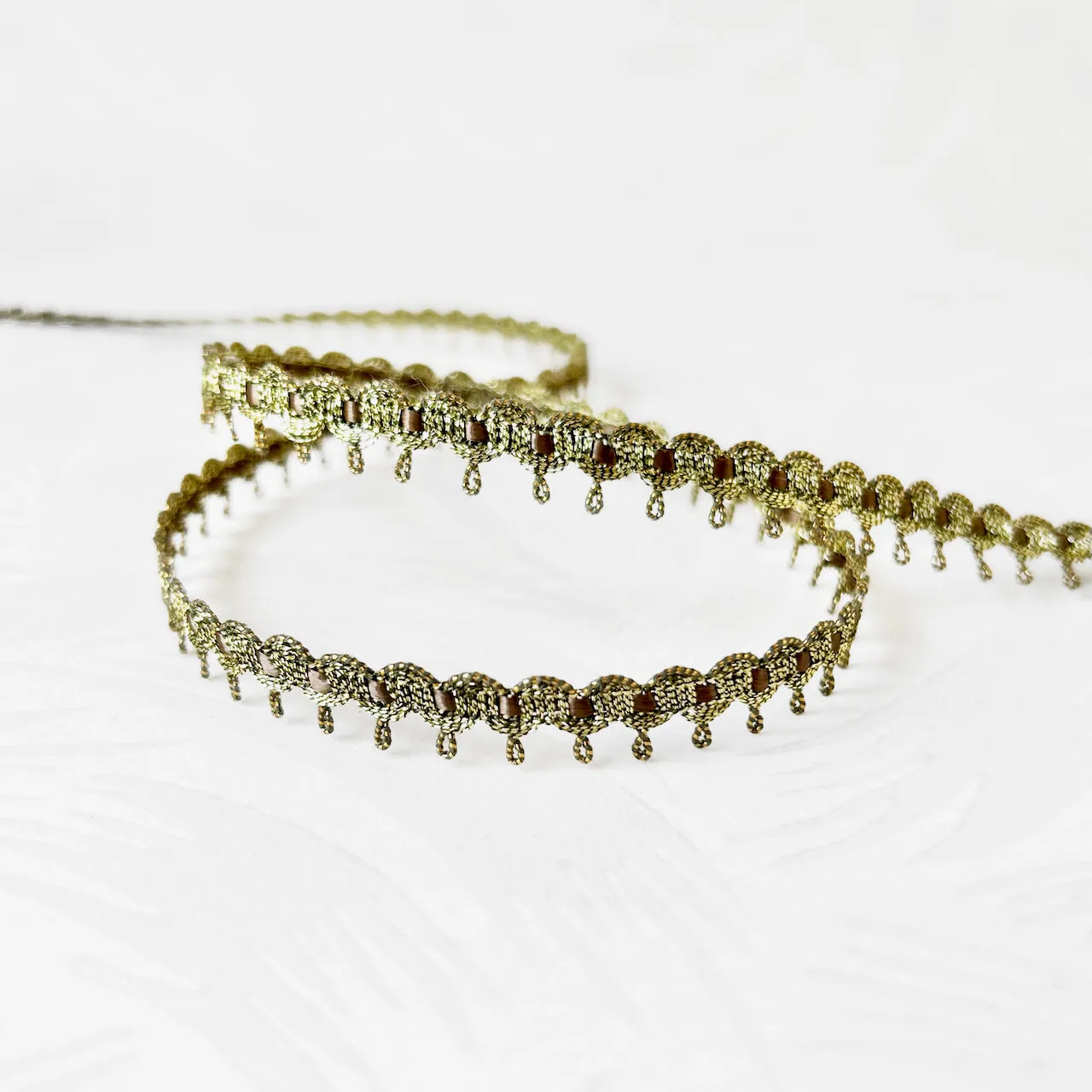 Metallic Braid w/Inset - Multiple Colorways