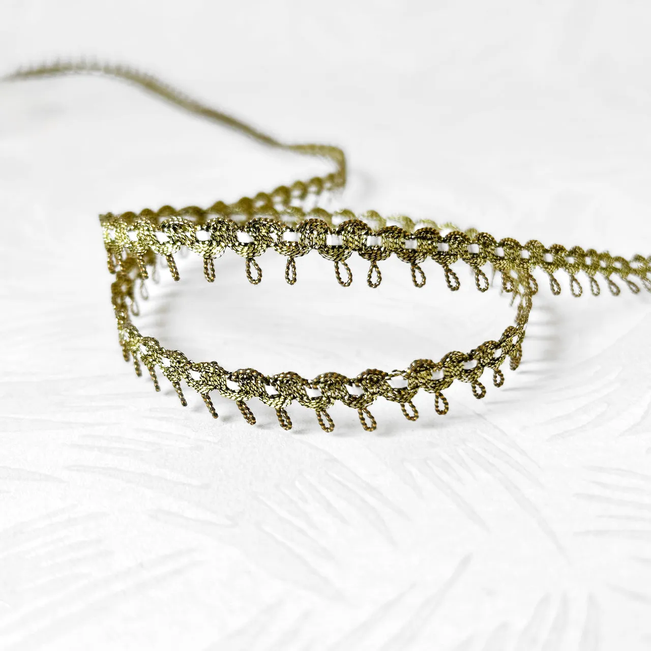 Metallic Braid w/Inset - Multiple Colorways