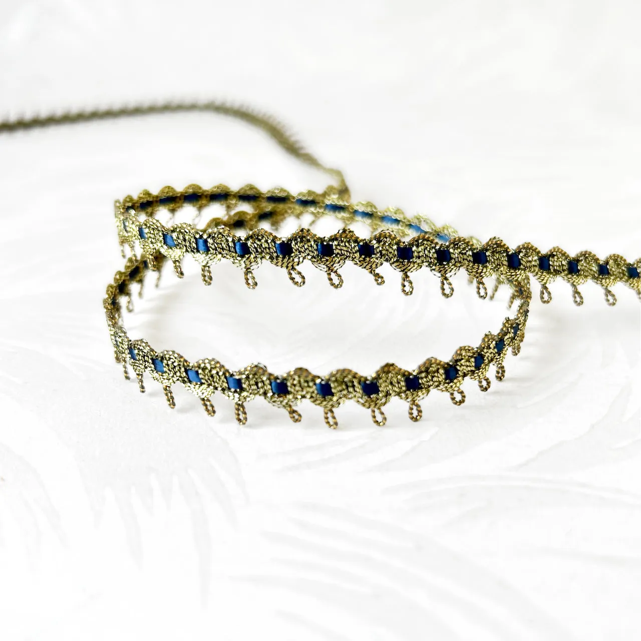 Metallic Braid w/Inset - Multiple Colorways