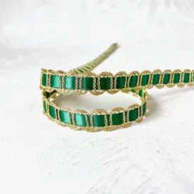 Metallic Braid with Inset - Multiple Colorways