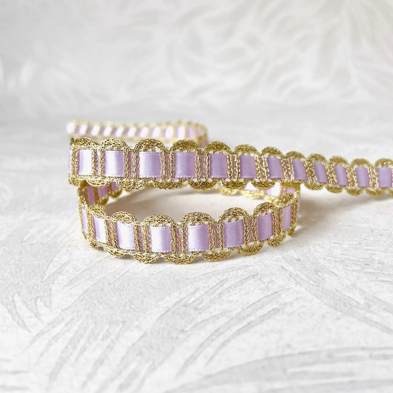 Metallic Braid with Inset - Multiple Colorways