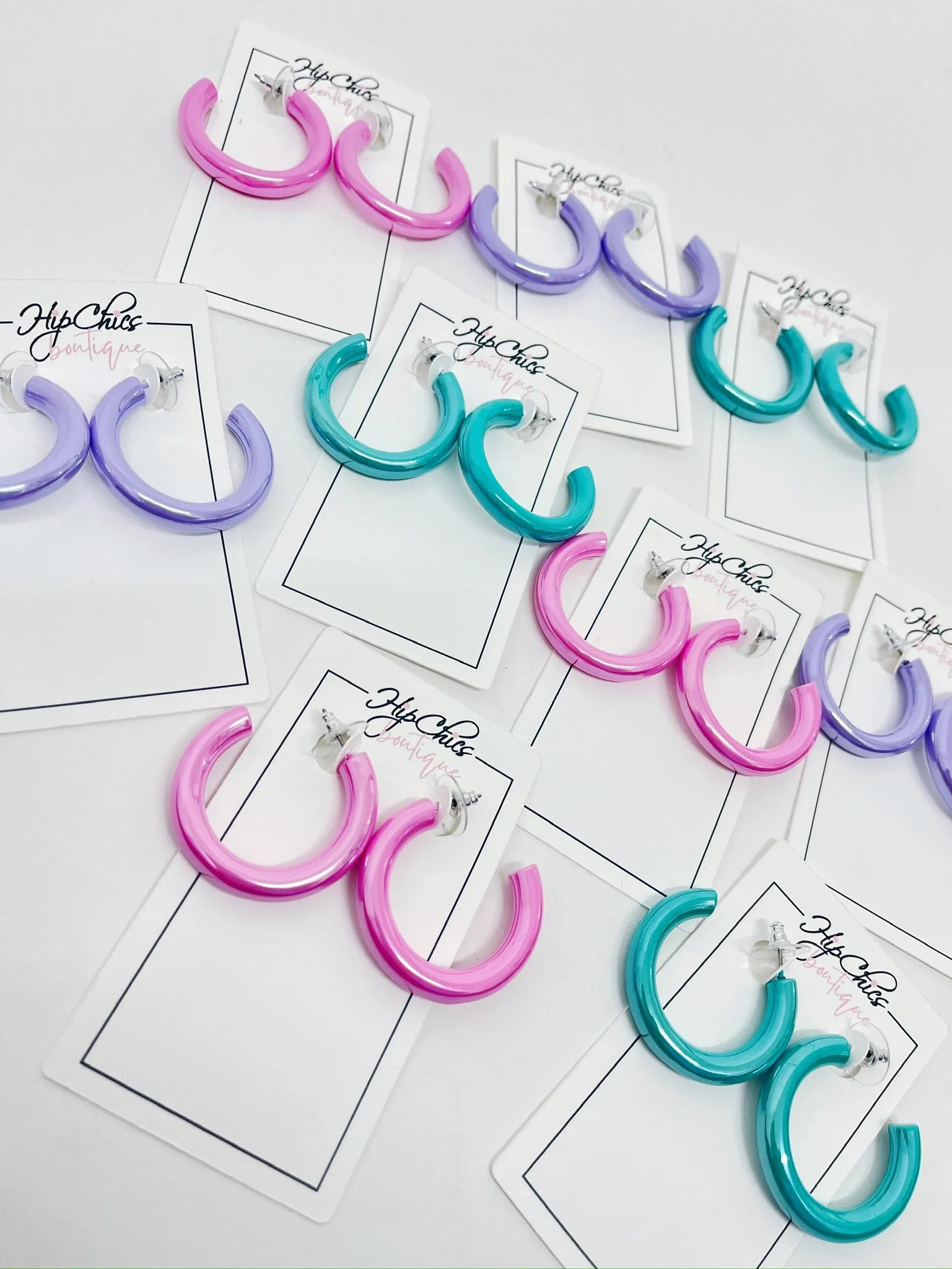 Metallic Earrings Medium
