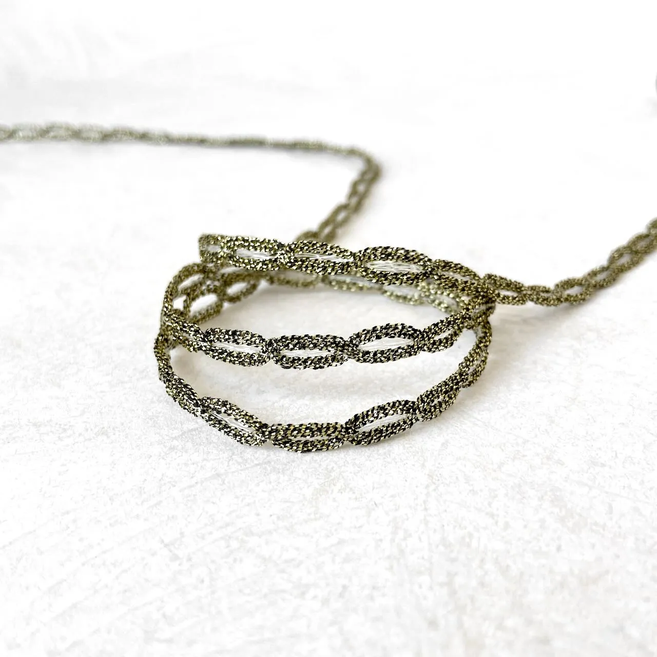 Metallic Figure 8 Braid - Multiple Colorways