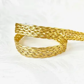 Metallic Gold Braid 5/8"