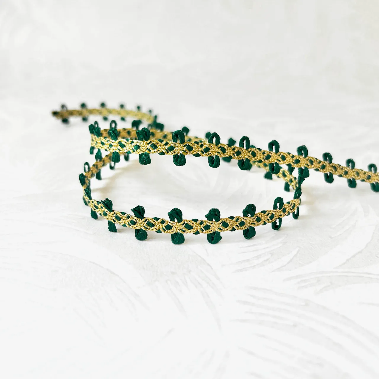 Metallic Picot Edge Braid - Multiple Colorways