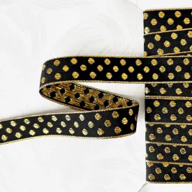 Metallic Polka Dot Jacquard