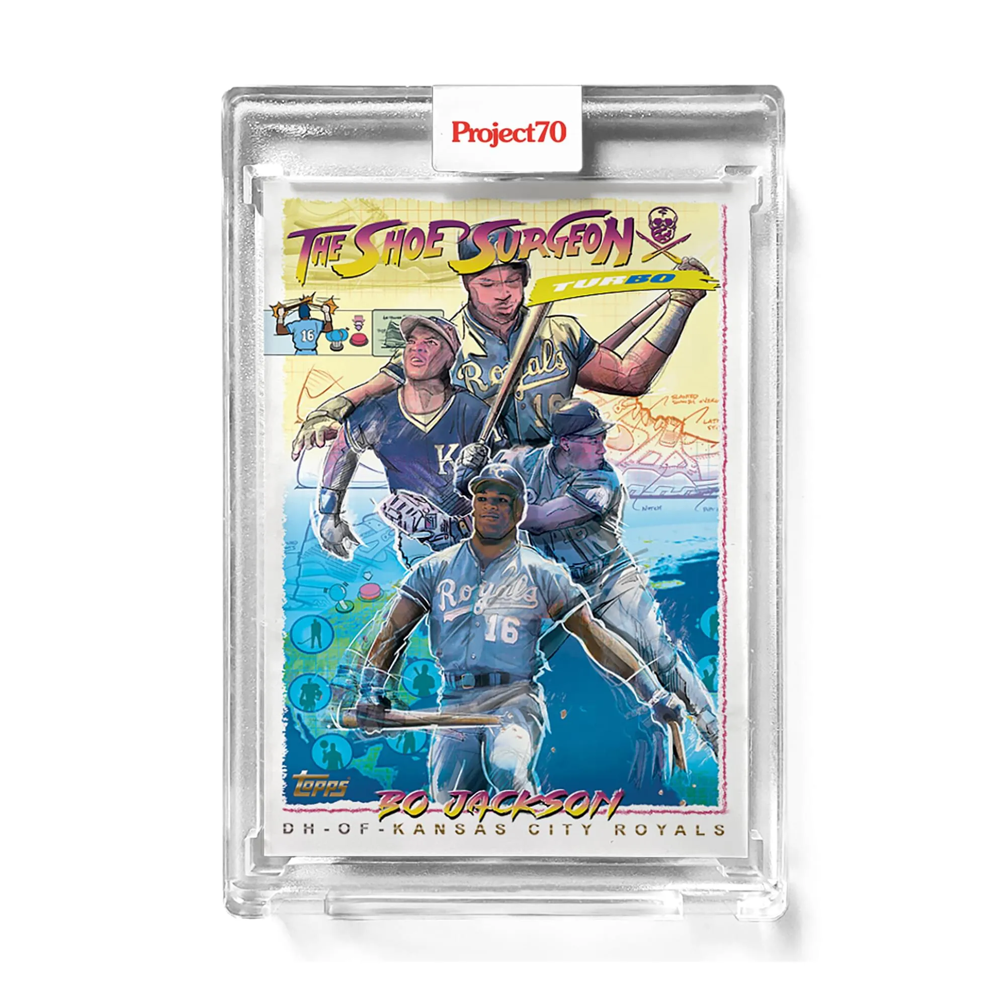 MLB Topps Project70 Card 288 | 1995 Bo Jackson by The Shoe Surgeon